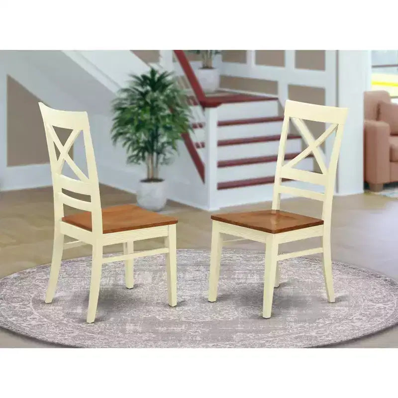 Chaise de salle à manger avec cuisine style victorien vintage