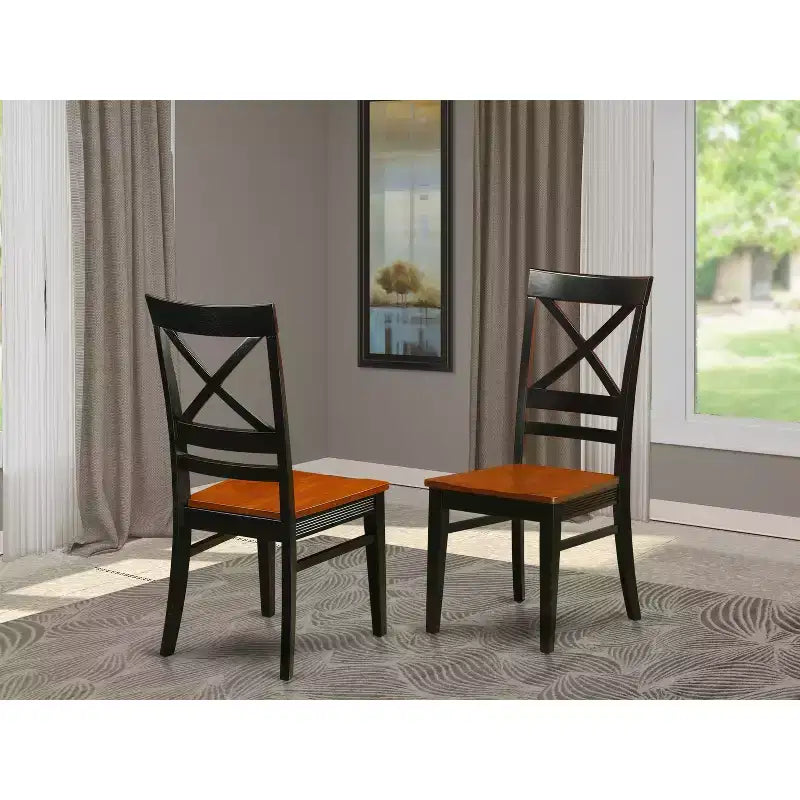 Homestock Dining Kitchen Chair With Victorian Vintage Style