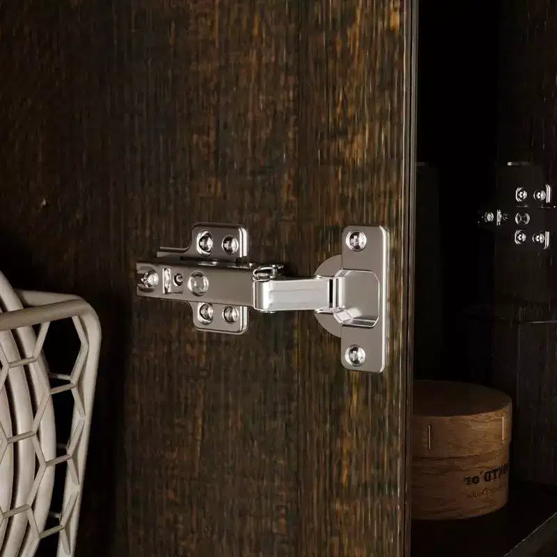Buffet de cuisine moderne avec portes vitrées, organisateur de cuisine multi-tiroirs, garde-manger avec rangement, assemblage facile, parfait pour tout aménagement de cuisine