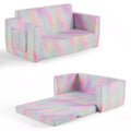 Karl Home 1-Piece Full Sponge Kids Double Folding Sofa Bed Kids Sofa