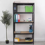 5-Tier Storage Rack, Garage Heavy Duty Metal Storage Shelving, Adjustable 5 Tier Storage Shelves for Kitchen, Basement, Garage 23.6x15.7x47.2in