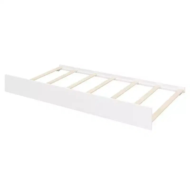 Lit cabane en bois de taille double avec lit gigogne de taille double
