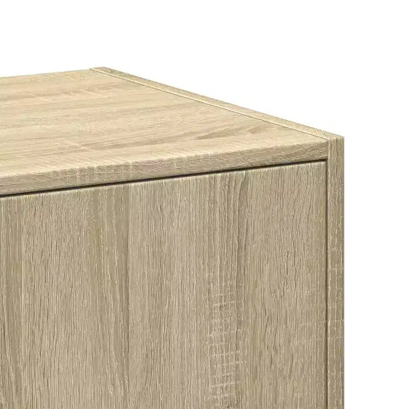 XL Armoire à pharmacie Chêne Sonoma Bois d'ingénierie Haut