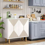 Armoire de rangement moderne blanche de 150 cm